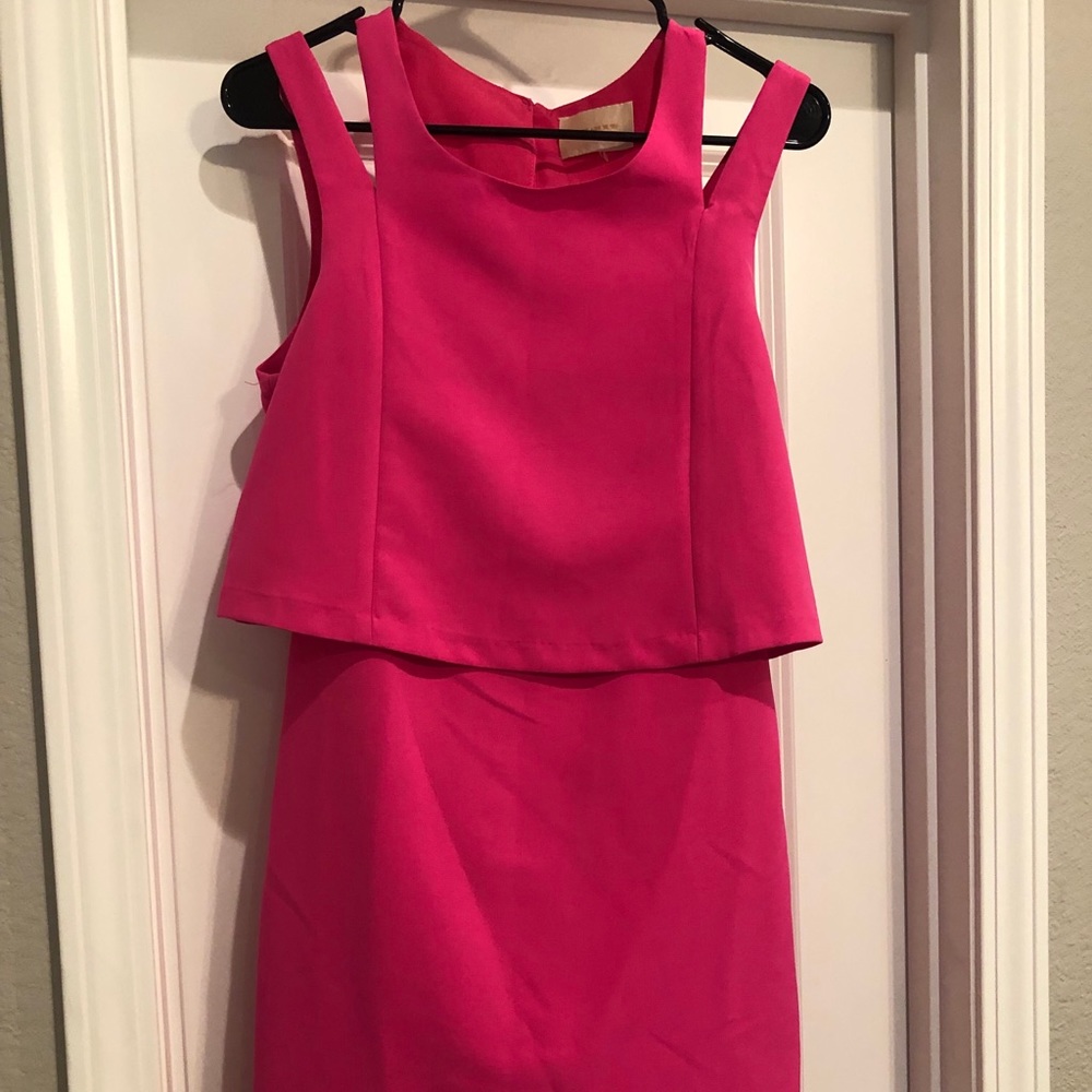 Hot Pink boutique dress